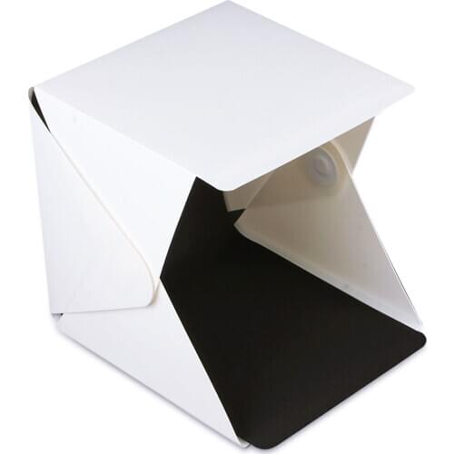 Mini Foldable Photo Studio Box Photography Backdrop Built-in Light Box Photography LED Lighting Tent