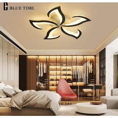 Dimmable with remote Modern Led Ceiling Light For Living room Bedroom Dining room Kitchen Indoor Ceiling Lamp Acrylic Fixtures