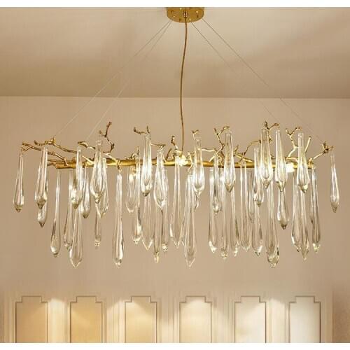 Lighting Great Artistic Branches Chandeliers Icing colorful Chandelier Light Lighting Hotel Chandeliers Chandelier Copper