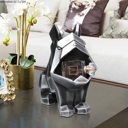 Creative Simple Mechanical Dog Remote Control Storage Box Living Room Coffee Table Desktop Storage Decoration Home Decoration