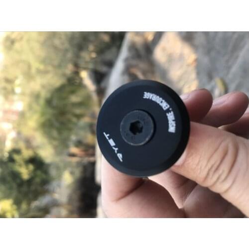 Bicycle Headset top Cap Bike Stem 28.6mm 1 1/8" OD2 Steerer Fork Tube Headset Cap Cover