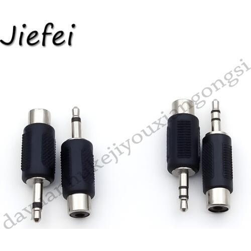 1PCS 1/8 Inch 3.5mm mono Stereo male plug to RCA Female adapter connecotr