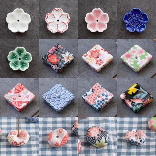 1Pc Ceramic Incense Burner Stick Censer Reflux Incense Stick Incense Home Decoration Use In Home Teahouse