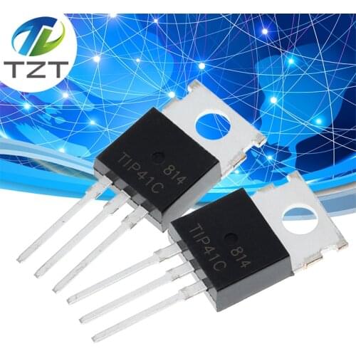 10PCS TIP41C TIP41 TO220