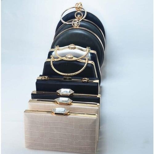 10pcs 18cm Metal Frame Case for Handbag Party Clutch Bag