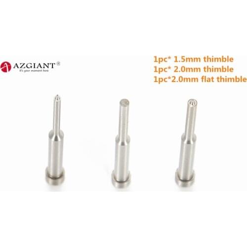 3pcs 1.5mm/2.0mm Thimble Bafute Car Remote Key Pin Removal Pins Disassembly Auto Locksmith Tools Replacement Part Accessories