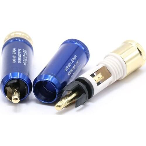 4pcs/set WBT-0110Cu RCA plug coaxial audio cable plug HIFI HI-END audio signal plug