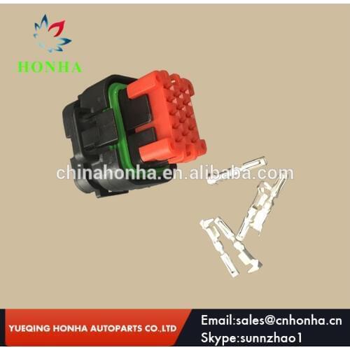 FREE SHIPPING 5PCS Ecu High Quality 14 Pin Tyco AMP Female Waterproof Automotive Connector Plug 776273-1 With Terminals 770520