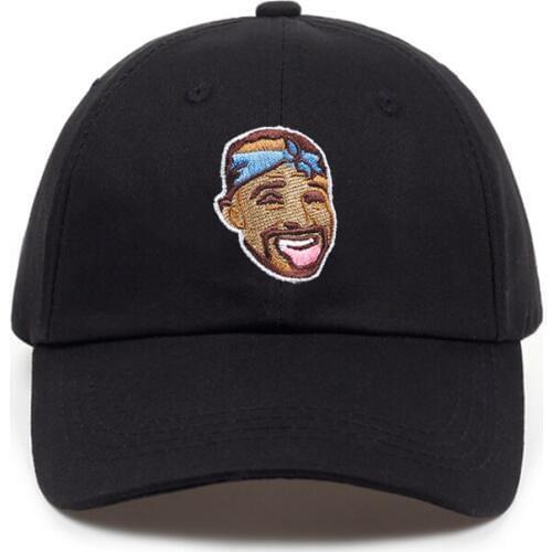 Drake Dad Hat Baseball Cap Embroidery Popular Rapper Pure Cotton Adjustable Casual Cap Unisex Drake Funny Faces Snapback