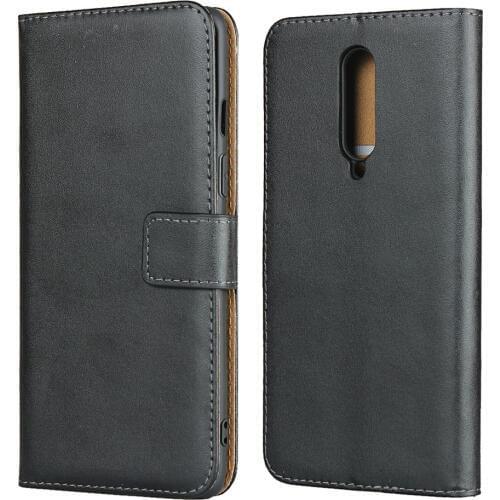 Black dermis left and right cover mobile phone case for OnePlus 8 Bracket wallet pocket mobile phone case for 1+8