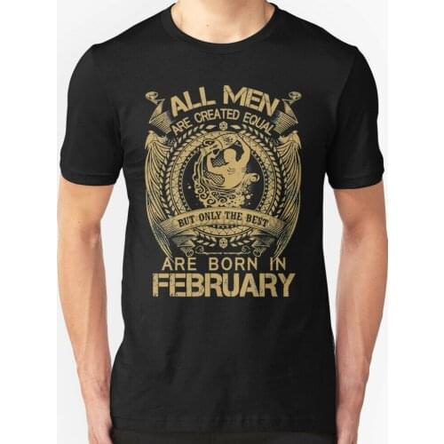 BIRTHDAY T SHIRT FEBRUARY AQUARIUS PRESENT GIFT STAR SIGN ZODIAC