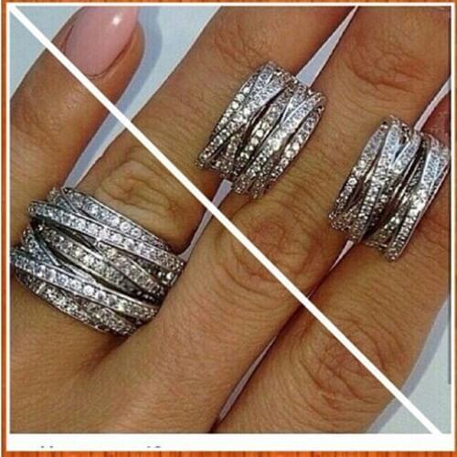 Fashion Lucky Sonny Jewelry Wholesale Top Sale Women Men Ring Design Knot Ring For Wedding Ring Solid 925 Sterling Silver X Ring