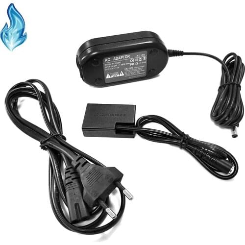 Power AC Adapter ACK-E18 ACKE18 (LP-E17) for Canon EOS RP 77D 200D 250D 750D 800D T6i 760D T6s T7i X8i 8000D Digital Cameras