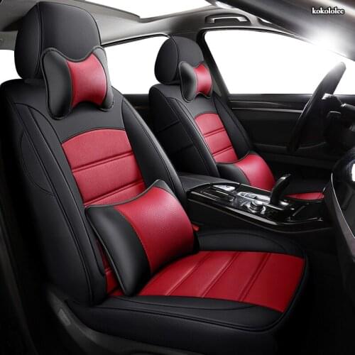 KOKOLOLEE Custom Leather car seat cover set For BORGWARD BX7 BX5 BXi7 BX6 BMW z4 E85 E86 Automobiles Seat Covers car seats