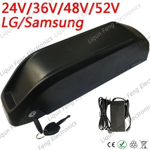 2019 Newest E-Bike Parrot Battery 24V 36V 48V 52V 10AH 12AH 13AH 15AH 16AH 17AH 18AH 20AH Use Brand Cell for 1000W 1500W motors