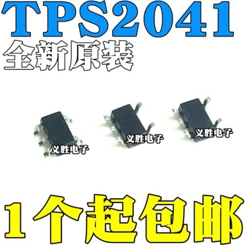 New and original TPS2041BDBVR TPS2041BDBVT PLII SOT23-5 The power switch, IC chip, original, power switch chip