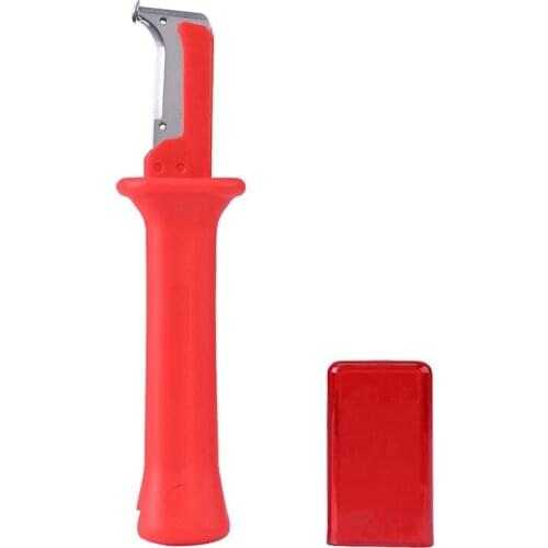 Cable Stripping Knife Hand Wire Stripper Insulated Tools German Type Handle Electrician Cable Blade Wire Stripper