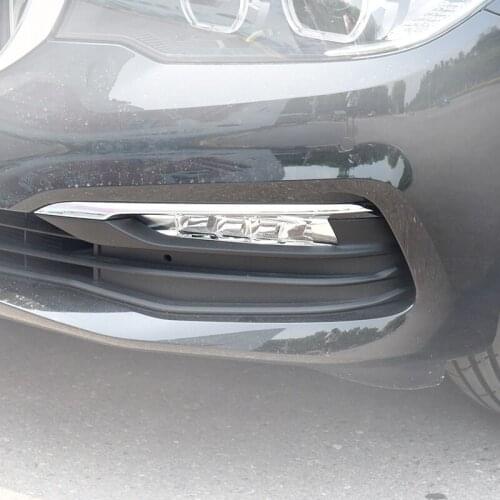 OE 51117409552 For BMW G38 528i 2018 2019 Car Abs Chrome Front Bumper Silver Trim Molding Cover From China Supplier Musion