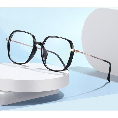 Blue Light Blocking Glasses Frame for Men and Women Prescription Eyeglasses Protective Spectacles UV400 Anti-Reflection Coating
