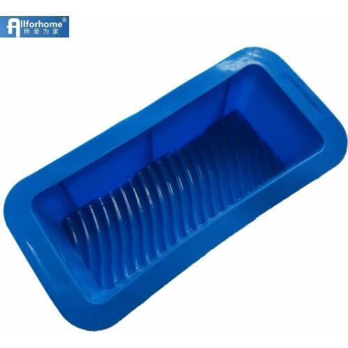 Rectangle Silicone Cake Baking Tray Cake Pan Soap Making Mould Bread Loaf Toast Mold Birthday Cake diy Mold Wholesale