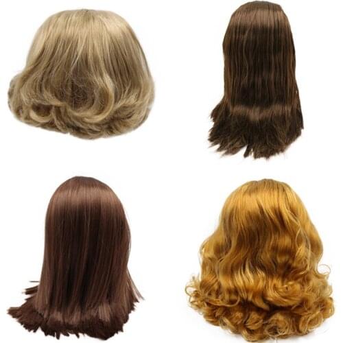 RBL ICY DBS Blyth Doll Scalp Brown hair Wigs Including the hard endoconch dome series.52