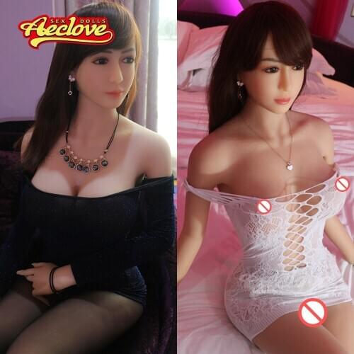 Aeclove 165cm Sex Dolls Brunette Beauty Big Breastss Big Butt Soft Real Adult Love Toys with Metal Skeleton Lifelike 3 Holes