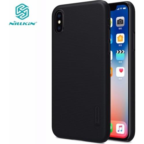 Case For iphone XS Max X XR 8 plus NILLKIN Super Frosted Shield matte back cover case for iphone xs