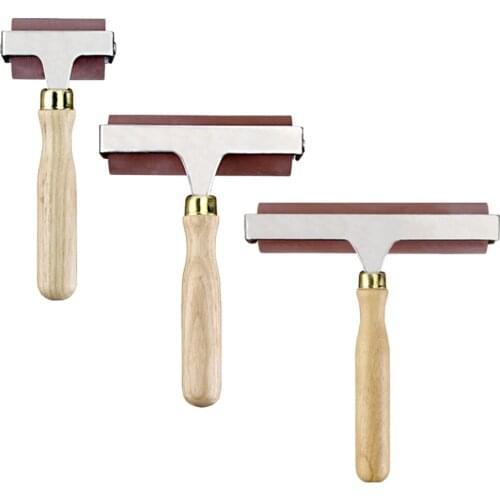 Heavy Duty Brayer Roller, Ink Applicator, Inks Block Brayer Brush, Art Craft Oil Painting Print Ink Stamping Tool