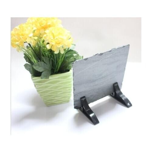 Thermal transfer blank slate square stone painting rock painting DIY litherite/personalized custom litite prints