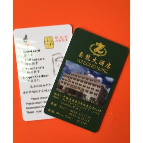 Yongkaida 500Pcs Fudan 4442 Contact Smart Card With Customized Printing