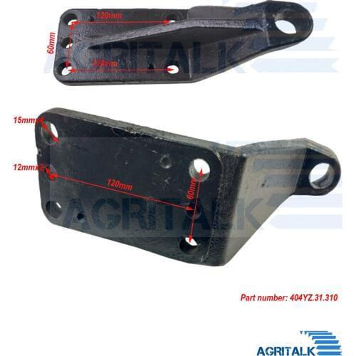 Rear support for power steering cylinder for Jinma JM404 / JM454 tractor , part number: 404YZ.31.310