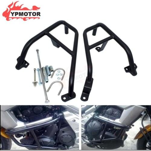 KLE 650 07-17 Sport Bike Front Engine Guard Bumper Buffer Crash Bar Frame Protection For KAWASAKI Versys650 KLE650 2007-2014