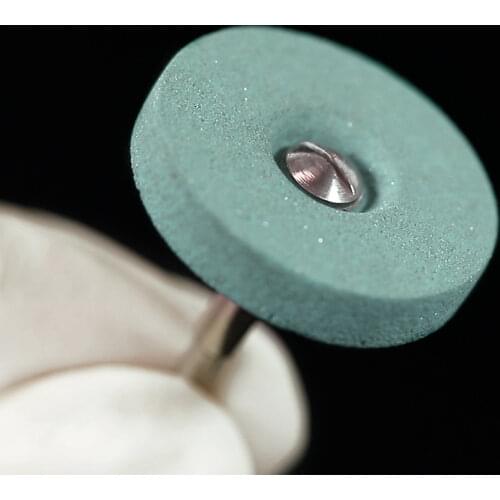 5PCS AZDENT Ceramic Diamond Polishing Head Dental Lab Ceramic Diamond Grinder Zirconia Porcelain Polish