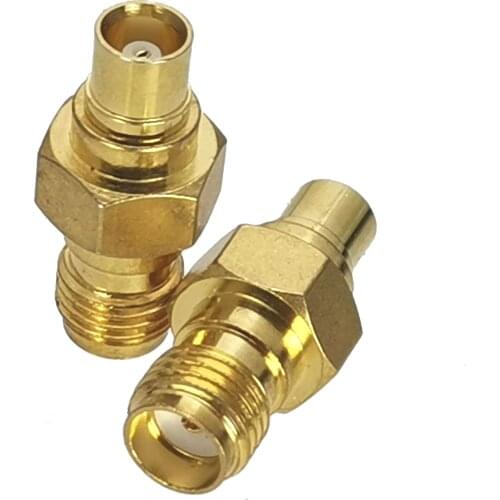 1Pcs Connector SMA Female Jack to MCX Female Jack RF Adapter Coaxial High Quanlity