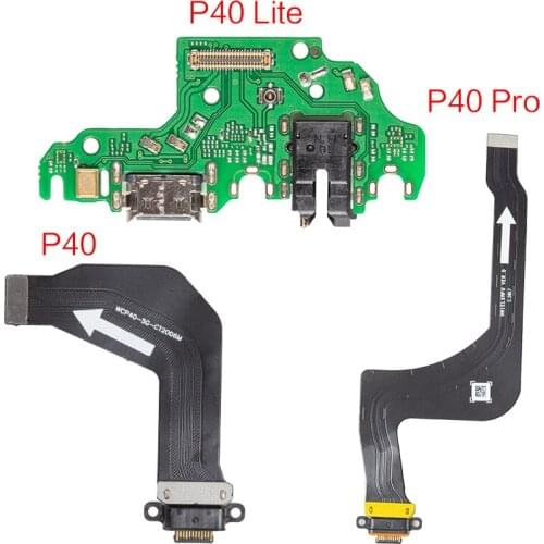 10Pcs/lot USB Charging Dock Port Connector For Huawei P40 Lite Pro Charger Data Flex Cable