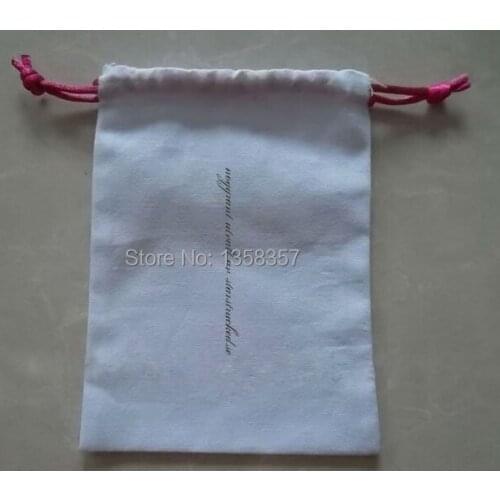 100pcs/lot CBRL small cotton jewelry pouch cotton gift pouch cotton drawstring pouch bag accessories bag jewelry bag