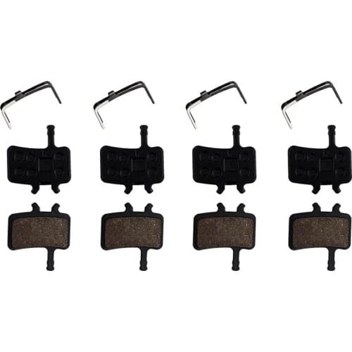 4 Pairs High Quality Resin Bicycle Disc Brake Pads for Sram Avid BB7 Juicy 3/5/7 MTB Semi-Metallic Hydraulic Brake Pad