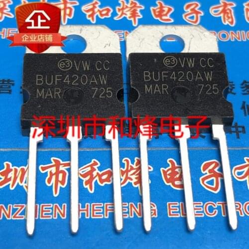 5PCS BUF420AW TO-218 450V 30A 100% New&original