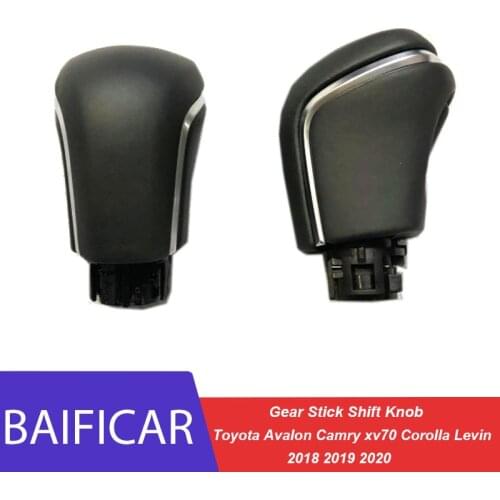 Baificar Brand New Gear Stick Shift Knob Head Gear Shift Knob For Toyota Avalon Camry xv70 Corolla Levin 2018 2019 2020