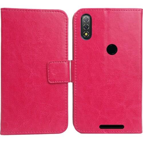 For Aspera AS6 Case 5.99 inch Luxury Solid Color Leather Flip Wallet Cover Phone Case for Aspera AS6 Holster