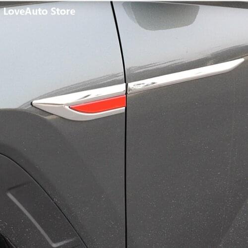 For Hyundai Tucson NX4 2021 2022 Car Fender Blade Body Decoration Sticker Bright Strip Exterior Modification Accessories