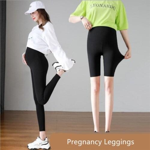 Maternity Leggings High Waist Pregnant Belly Support Legging Women Pregnancy Skinny Pants Body Shaping Fashion maternity Clothes