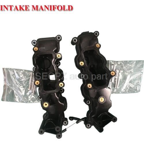 New 2 Intake Manifold Left Right For Audi Q7 A4 A6 VW TOUAREG PHAETON PORSCHE 2.7 3.0 TDI
