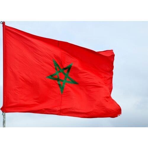 NEW 3X5 MOROCCO FLAG flying style for indoor outdoor carnival 3'X5' 3FT X 5FT MOROCCAN national flag banner