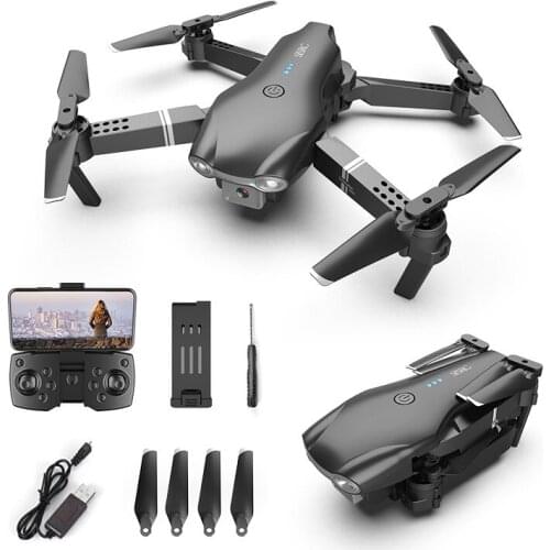 New Mini Folding Drone HD 4K Aerial Camera Quadcopter Dual Camera Remote Control Aircraft Rc Airplane Follow Me Drone 12+y