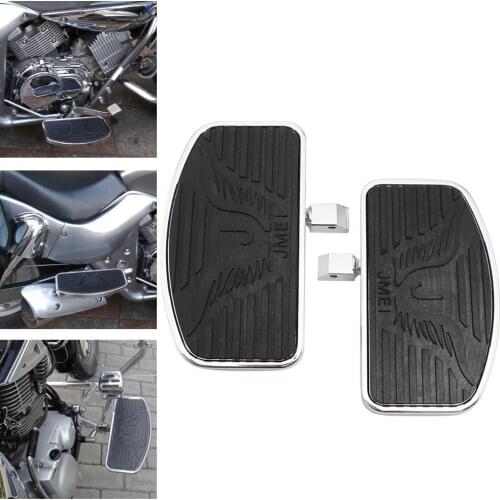 Motorcycle Rear Passenger Floorboards Footpegs For Honda Shadow VT400 VT750 Classic Custom 1997-2003