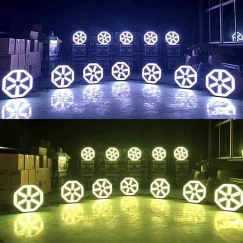 Professional stage equipment large windmill background motion light RGB LED 200W DMX512 suitable for bar sports passion disco