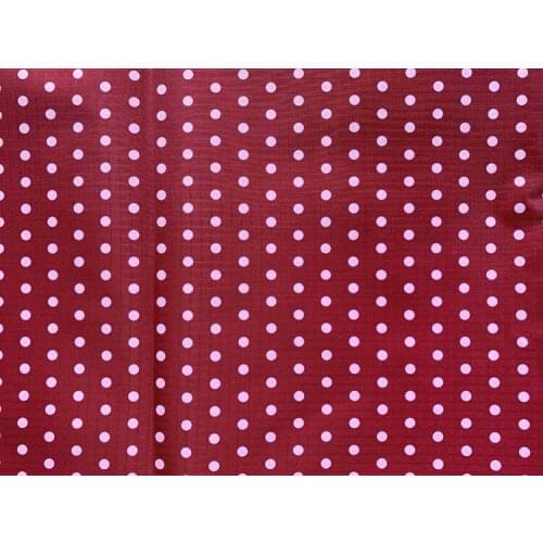 Polka Dot Circle Patchwork PVC Acrylic Polyester Composite Waterproof Oxford Fabric Cloth DIY Tablecloth 145cm*91cm