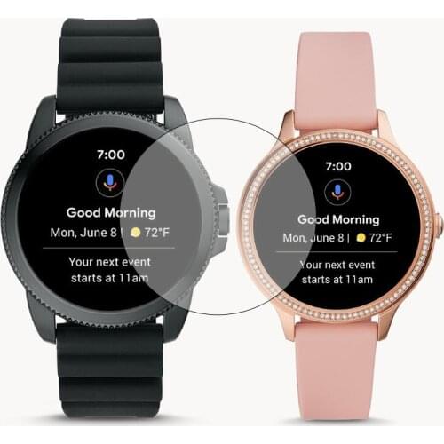 Smartwatch Tempered Glass Protective Film Guard For Fossil Gen 5E 42mm 44mm Sport Watch Gen5e Display Screen Protector Cover