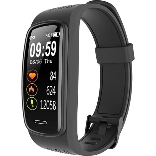 Fashion Intelligent Bluetooth Watch Blood Pressure Heart Rate Monitor Waterproof Exercise Tracker Step Count Fitness Watch